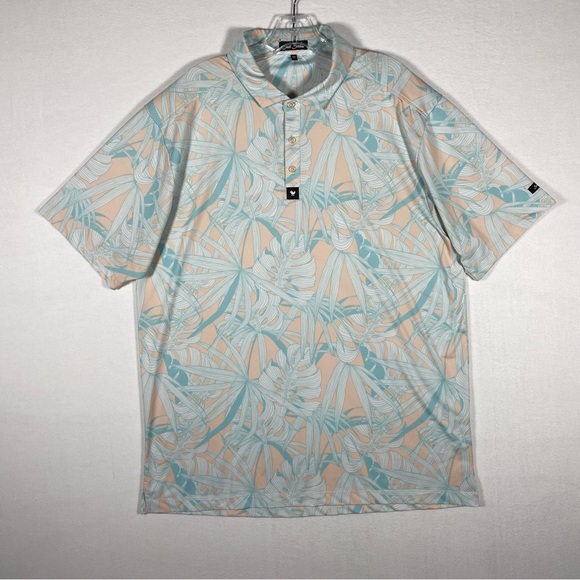 Bad Birdie Golf Polo 3XL Day Pass tropical Hawaiian - Picture 1 of 9